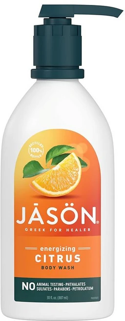 JASON 바디워시 887ml 1팩 시트러스 JASON Citrus Energizing Body Wash For a Gentle Feeling Clean, 1개 - 쿠팡