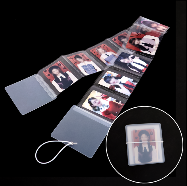 오르간 포카 바인더 폴라로이드 미니 앨범 슬리브, 3개, 10페이지