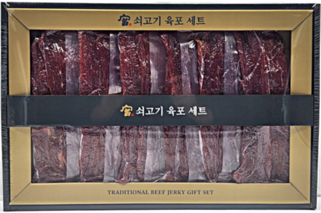 궁 쇠고기 육포 510g 선물세트 보자기 포장 + 쇼핑백 대량 판촉 설 추석 명절 회사 가족 선물세트 코스트코 육포 닥터맘, 1세트