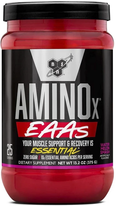 비에스엔 아미노 X EAAs 워터멜론 스매시, 1개, 375g - 쿠팡