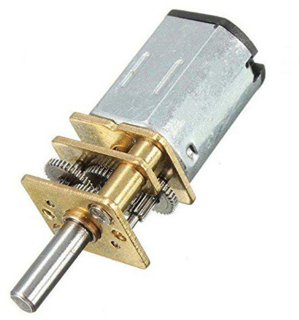 아두이노 N20 6V 소형 기어드 DC모터, 300RPM