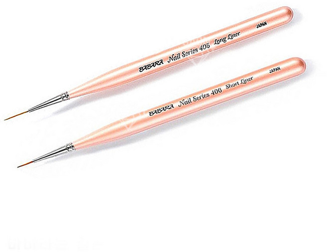바바라 브러쉬 / 네일브러쉬 / 라이너 / 405 406, 1개