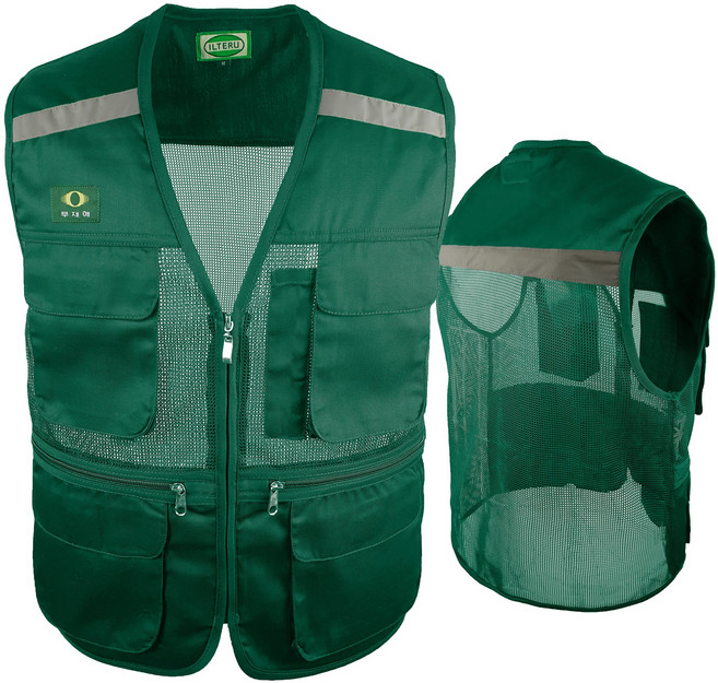 안전 반사지 망사 조끼 ITV-35A 현장 여름 작업복