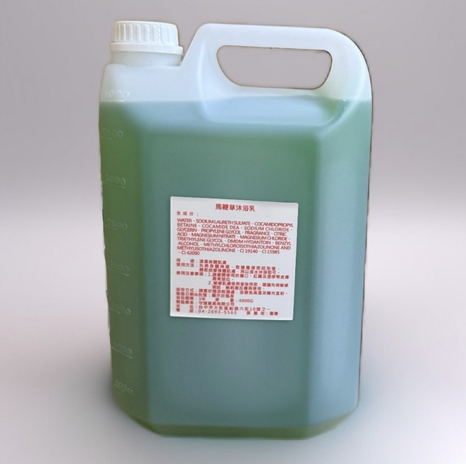 守路貿易 馬鞭草沐浴乳, 4kg, 1個