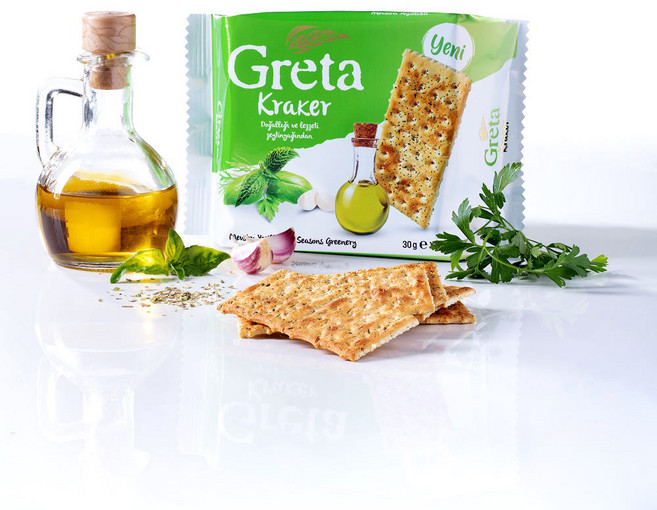 솔렌 그레타 허브 크래커 시즌스 그리너리, 120g, 5개