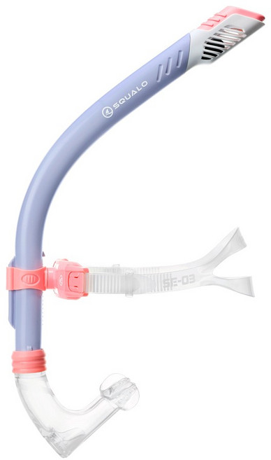 스쿠알로 센터스노클 SE-03, 라벤더 + 핑크