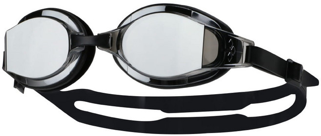 아레나 돌핀 트레이닝 미러 수경 AGW-460M A2AC1AG46 블랙 성인수경 수경/물안경, 1개