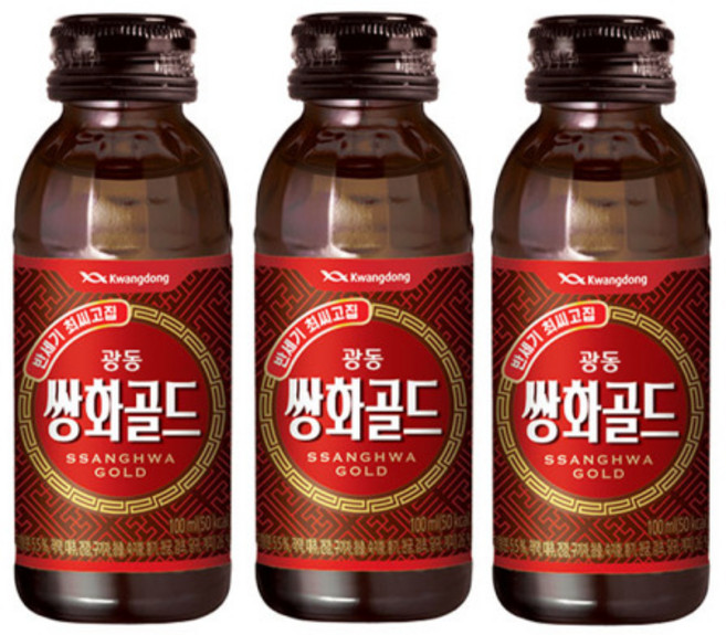쌍화골드 100ml x 80병 한방 쌍화차 쌍화탕