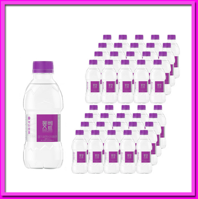 몽베스트 생수, 330ml, 40개