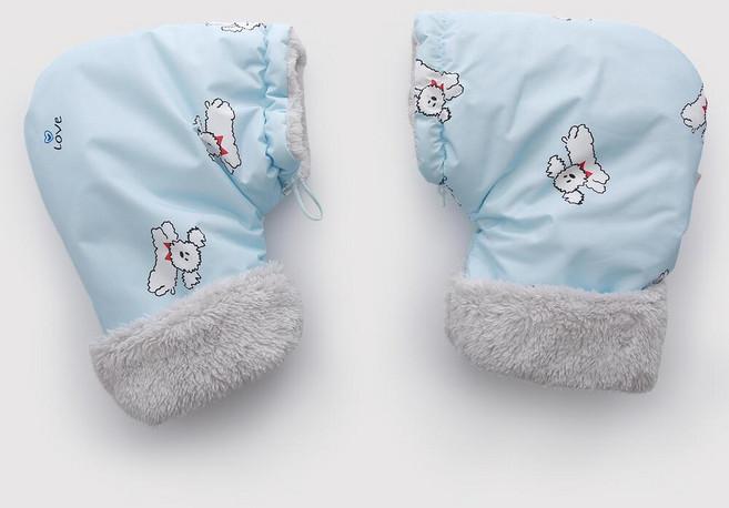 원라인 나염 유아 어린이 킥보드워머, 강아지, 1세트