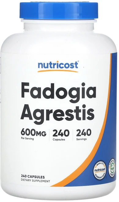 Nutricost Fadogia Agrestis 600mg 캡슐 240개, NutricostFadogiaAgrestis600mg캡, 1개, 240정 - 쿠팡