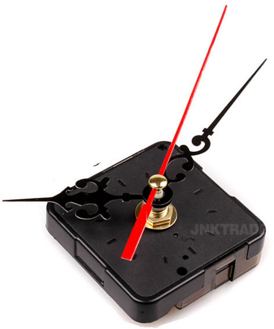 무소음 벽시계 만들기 시계무브먼트, 시계무브먼트+(엔틱)시계바늘세트