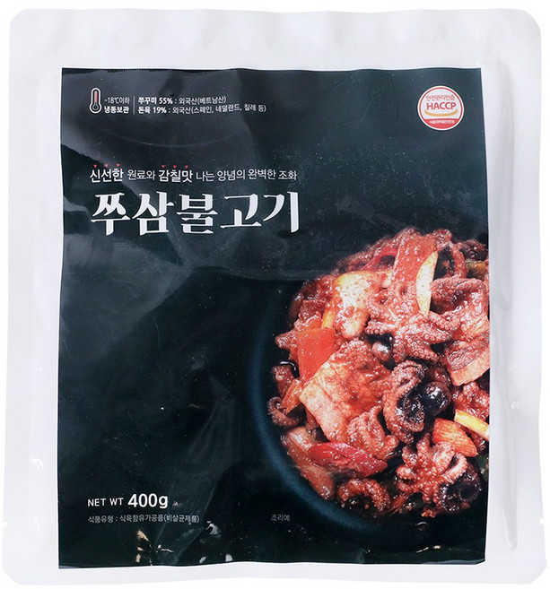 다우린 쭈삼불고기, 2개, 400g