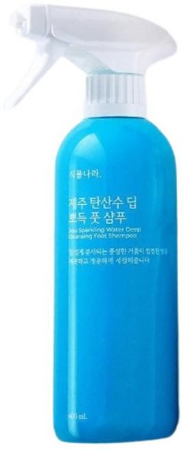 식물나라 제주 탄산수 딥 뽀득 풋 샴푸, 400L, 1개, 1개입