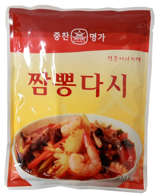 중찬명가 짬뽕 다시 조미료, 500g, 6개