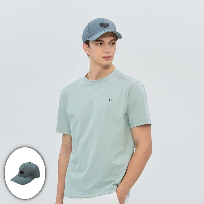 [국내백화점] 헤지스골프 남성 H 벨크로 라인 캡모자 그린, 058