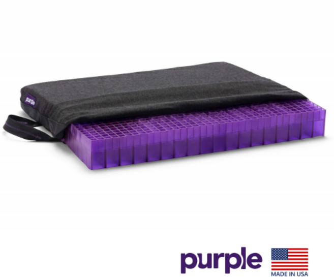 퍼플방석 의자 메모리폼 식탁 벤치 통풍 사무실 차 에어 좌식 심플리 로얄 퍼플 방석 쿠션