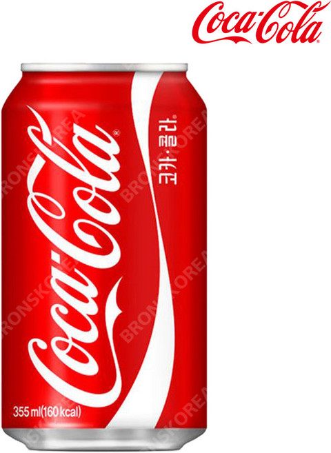 코카콜라 뚱캔 탄산 캔음료, 355ml, 24개