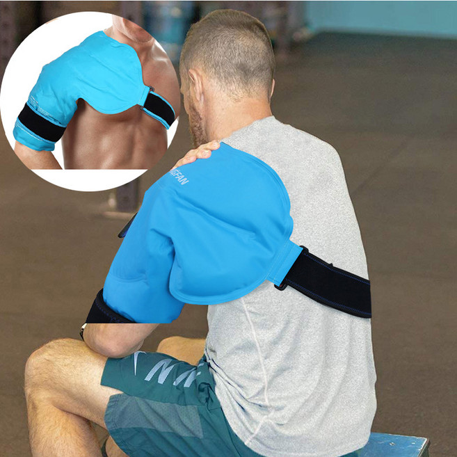 캠프맨 어깨 찜질팩 냉온 얼음 찜질 아이싱 냉온 찜질 팩, 1개