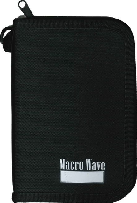 汶采 Macro Wave馬可威可立式短桿畫筆袋-E型黑色(AR9500), 1個