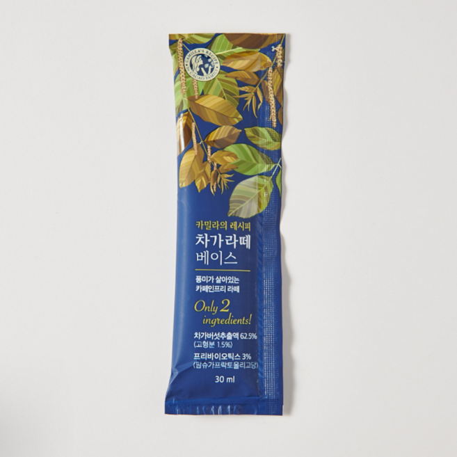 차가라떼 논카페인 임산부가능 10포, 30ml