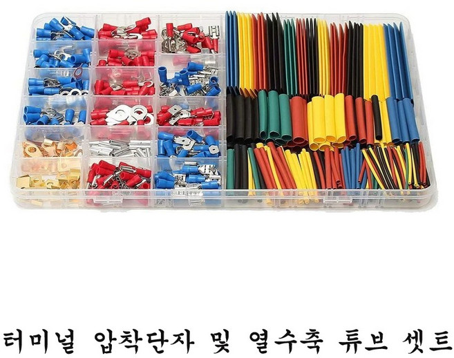 터미널 수축튜브 678p 678p 압착 터미널 터미널 블록 튜브 와이어 커넥터, 1개