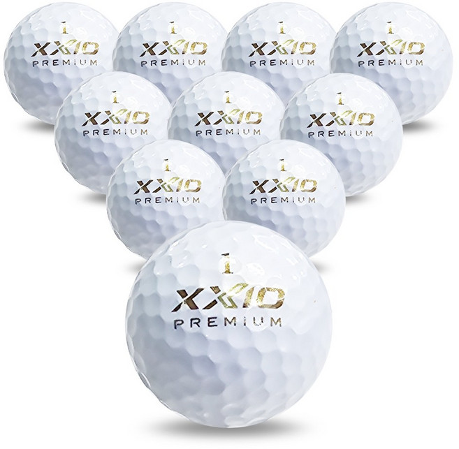나이스골프 젝시오 화이트 A+등급 로스트볼, 10개, 1개