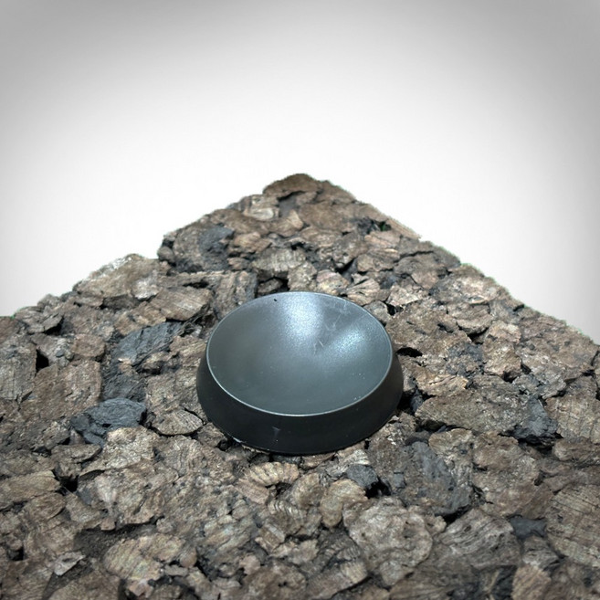 디마트 치즈슈푸그릇 크레먹이접시, 1개, 울트라 블랙