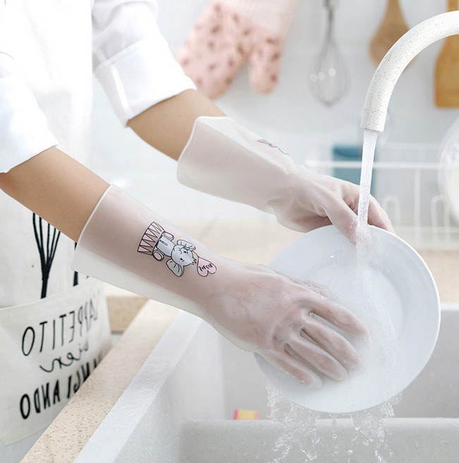 만능 니트릴장갑 5종세트, 만능 니트릴장갑 5종세트-L, 1세트, 반투명, L