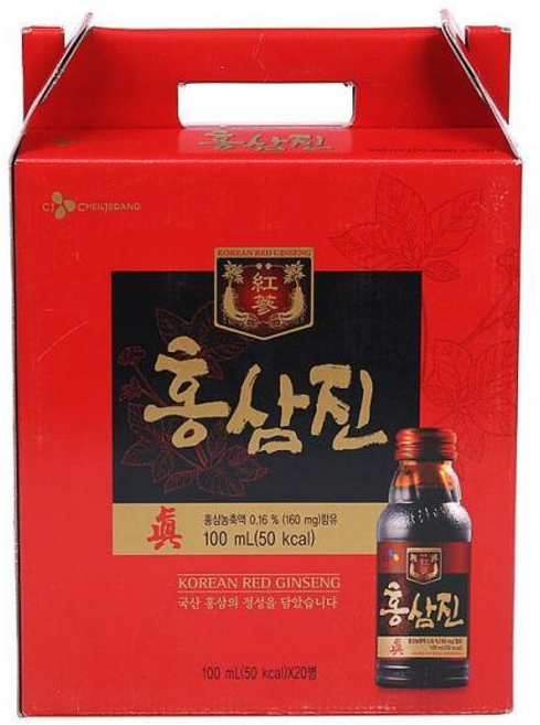 홍삼진 /CJ BOX (20), 1개, 100ml