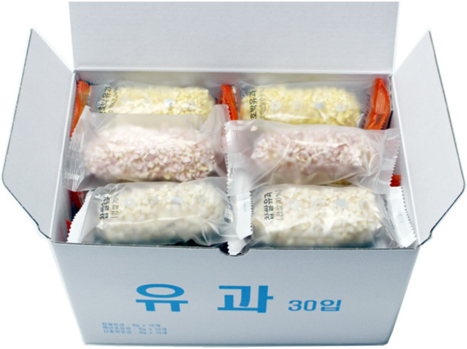 담양한과 찹쌀유과 (8g 30개) 3묶음, 3개, 240g