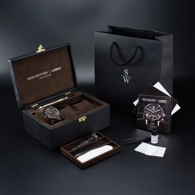 에이커츠 브랜드 오픈하트W 오토매틱 남자여성커플예물명품 30대선물20대후반 아날로그 메탈 손목 시계 AK95