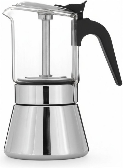 리큅 스테인리스 모카포트 240ml, LMP-Gs240