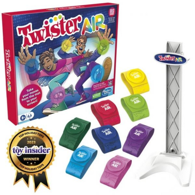 Twister Air 보드게임 for Kids Family 위드 AR App Links to Smart Device Ages 8 Up 106772, 1개