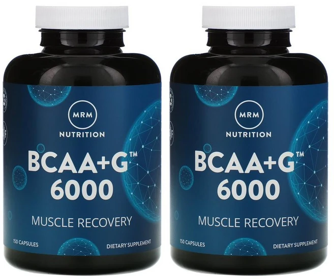 [1+1] MRM 엠알엠 BCAA+G 6000 150정 EAA 아미노산 루신 류신 발린 이소류신 글루타민 비타민 B6 고약사 약들약 2통, 2개 - 쿠팡