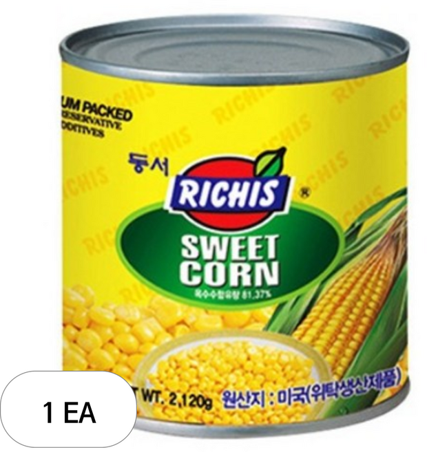 동서 리치스스윗콘, 2.12kg, 1개