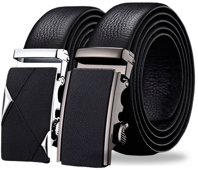 퀄스 1+1 자동버클 남성 프리미엄 벨트