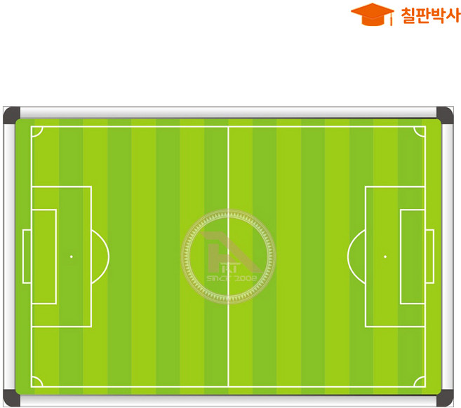 축구작전현황판 주문제작 화이트보드 축구장현황판 상황판 축구 작전판 칠판 900x600, 자석형화이트보드