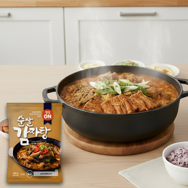 초원식품 정성온 순살 감자탕 냉동, 15개, 600g