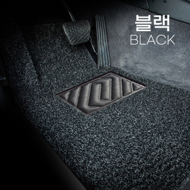 디카 코일 카매트 확장형 국산차 수입차 외제차 전차종 4가지색상, 블랙, 운전석