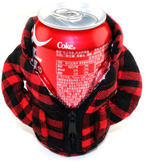 음료 아이스 보냉백 맥주 백 콜라 캔 박스 패딩 56387EA, 패딩컵홀더 블루