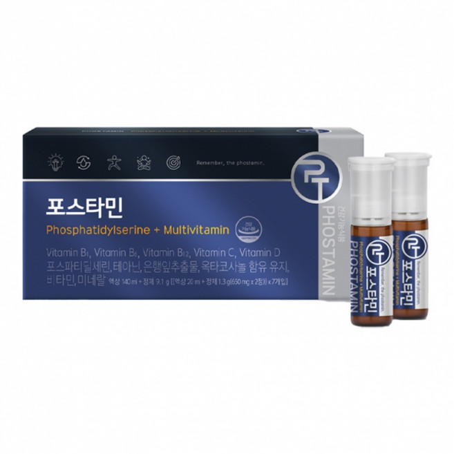 코오롱 제약 포스타민 멀티 비타민 수험생 영양제, 7회분, 1박스