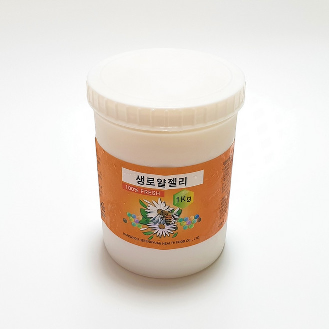 여왕벌 생로얄제리 1kg 로얄제리의 대용량 천연 효능 로열젤리 영양제 먹는법 중국산, 1개