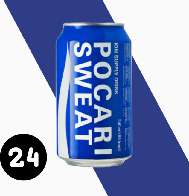 포카리스웨트 이온음료 340ml CAN 24캔 스포츠음료, 24개