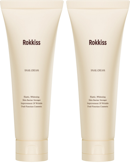 록키스 스네일 크림, 120ml, 2개