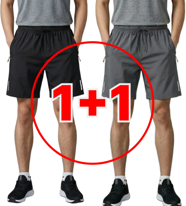 핵폭신 프리미엄 시원한 1+1 여름 반바지 쿨 트레이닝