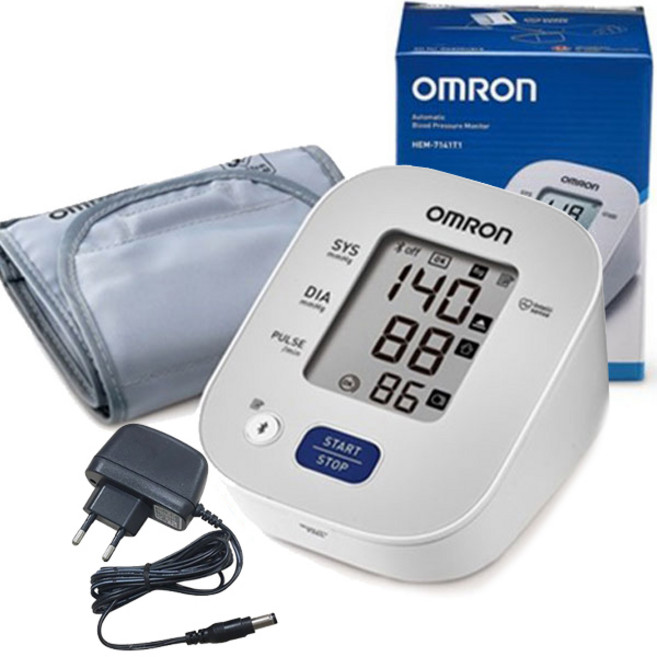 오므론 자동 전자 혈압측정기 + 아답터, 1개