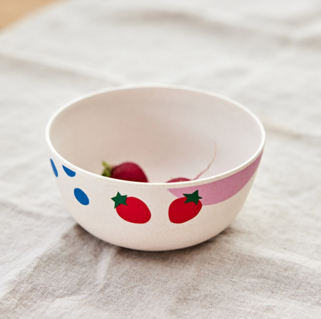 [모던하우스 광주역점] 레터프루츠 뱀부파이버 다용도볼D14_PL0123054, 1개, MIX