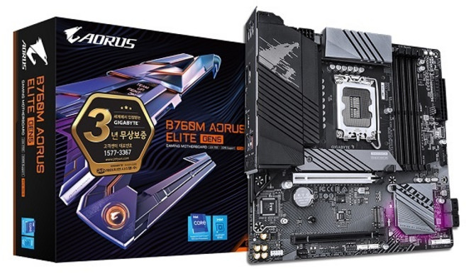 GIGABYTE B760M AORUS ELITE GEN5 제이씨현