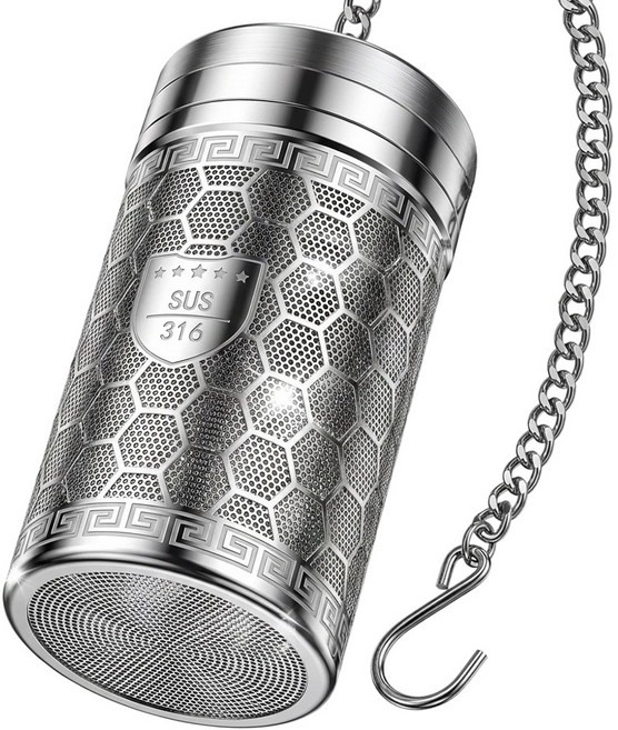 카로히포 스텐 316 초미세 차 거름망 차망, 1개